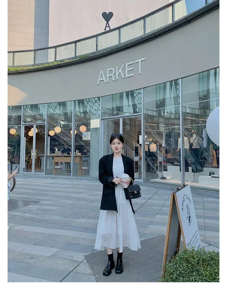 2025 Stretch Slip On Chelsea Boots Woman Split Toe Low Heels Ankle Botas Feminina Tabi Shoes Winter Patent/Matte Leather Botines